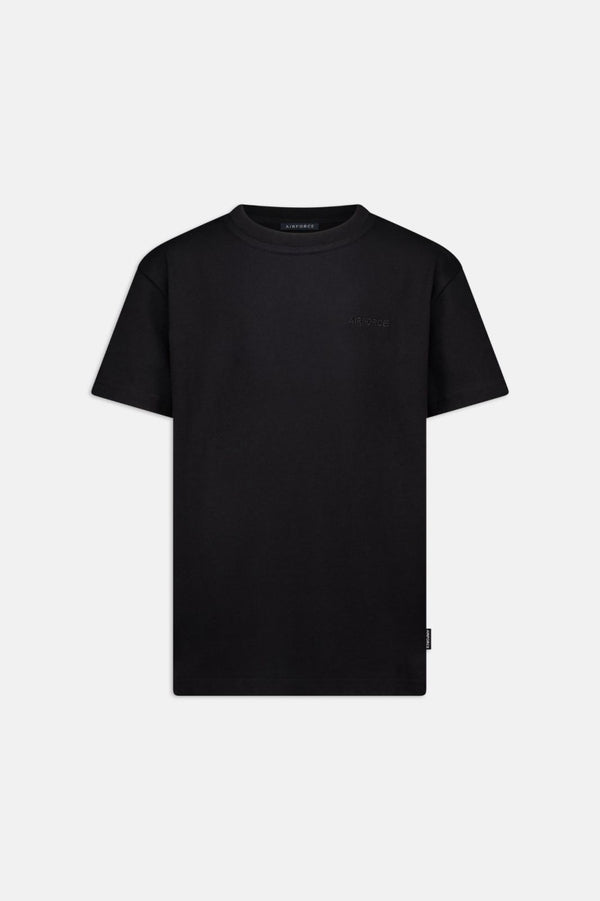 Airforce Faded round logo t-shirt True black\paloma grey
