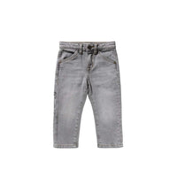 Grey Denim | Worker Jeans