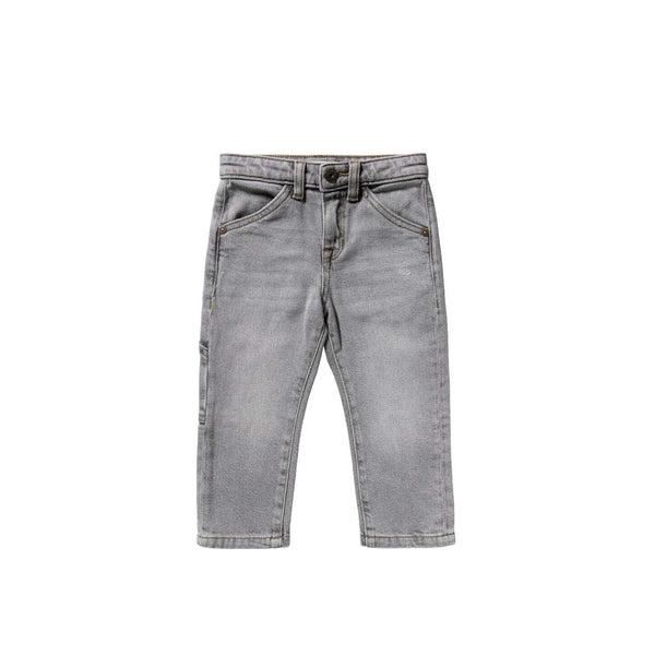 Grey Denim | Worker Jeans