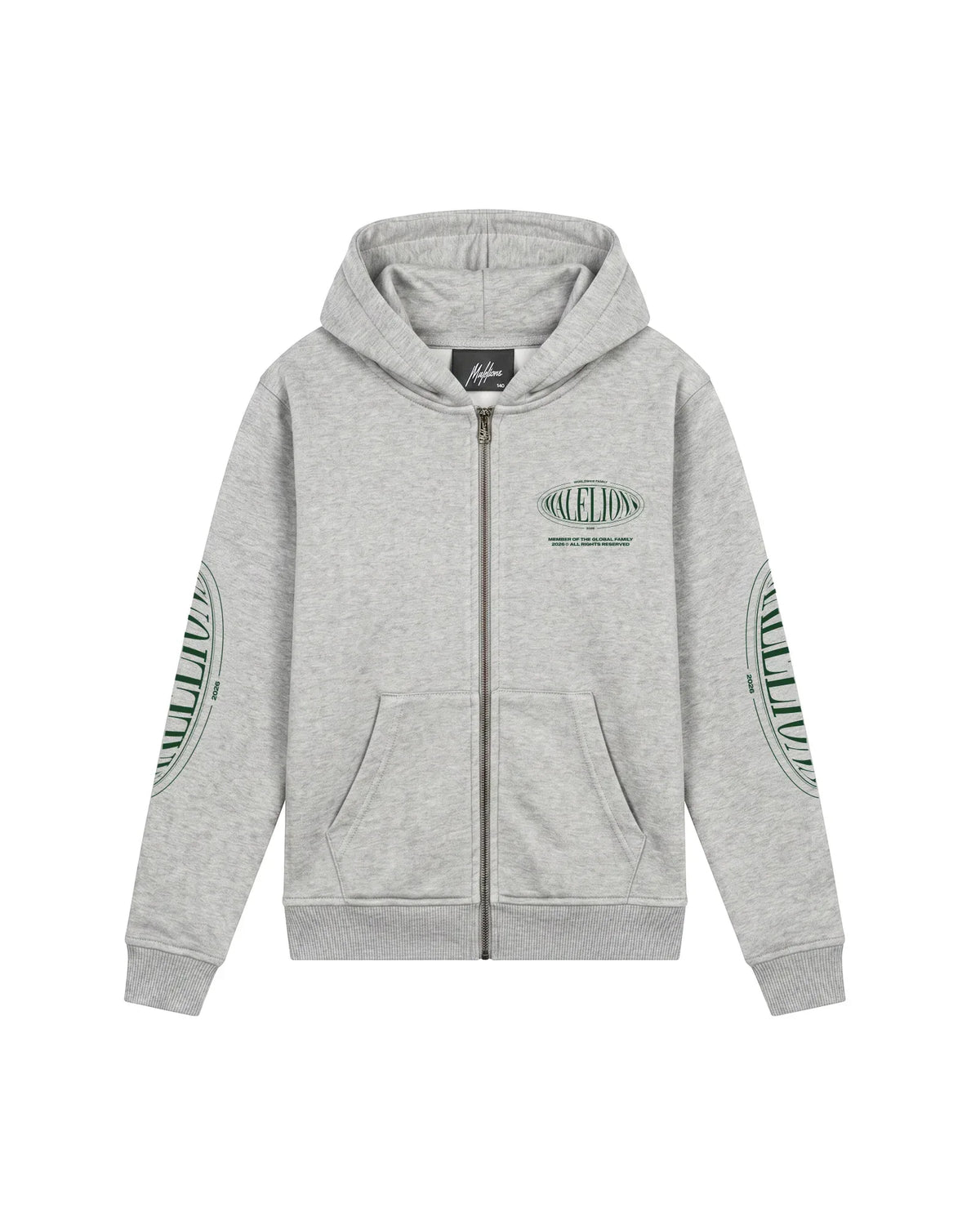 Relaxed Lifestyle Zip Hoodie