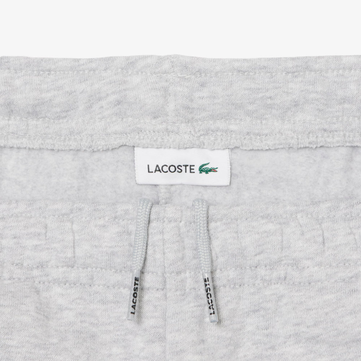 Lacoste French terry short Argent chine heather