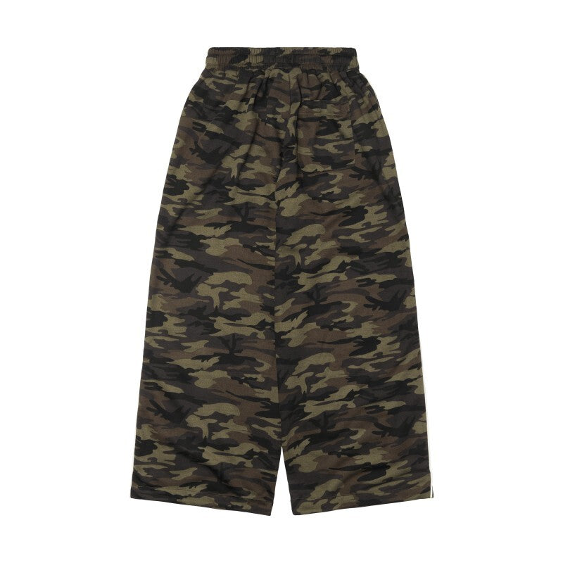 Grunt GRLiv Camo Baggy Jogger Pants Army green