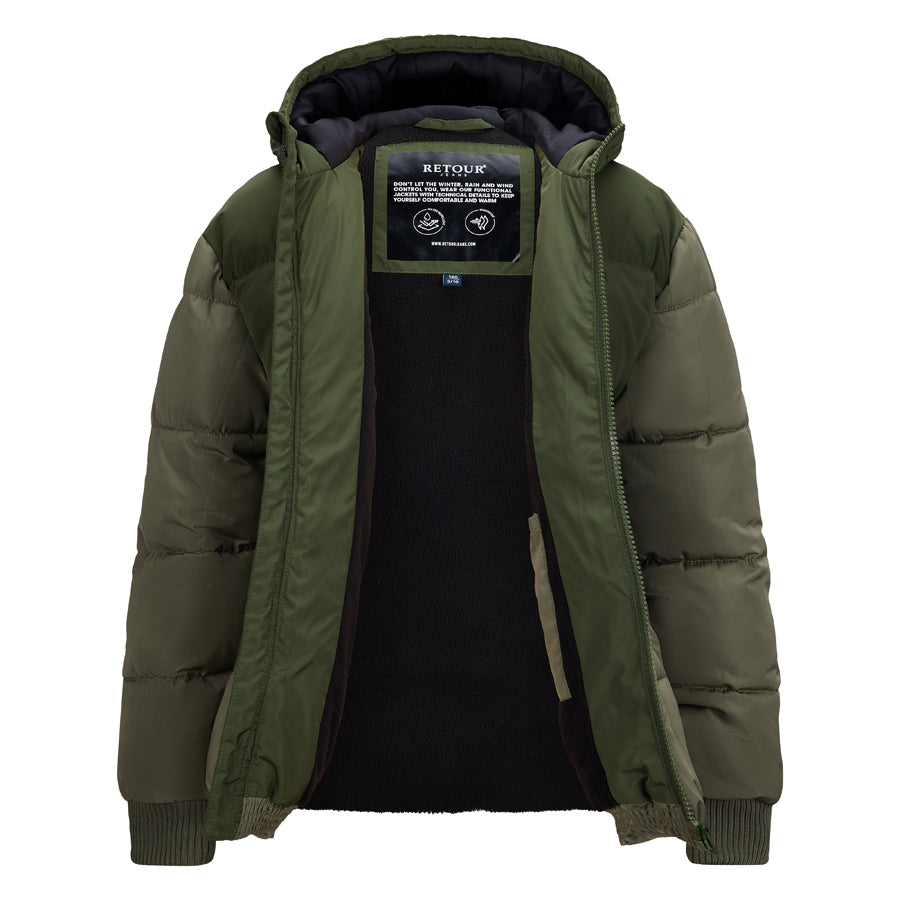 Retour Guy jacket Mid army