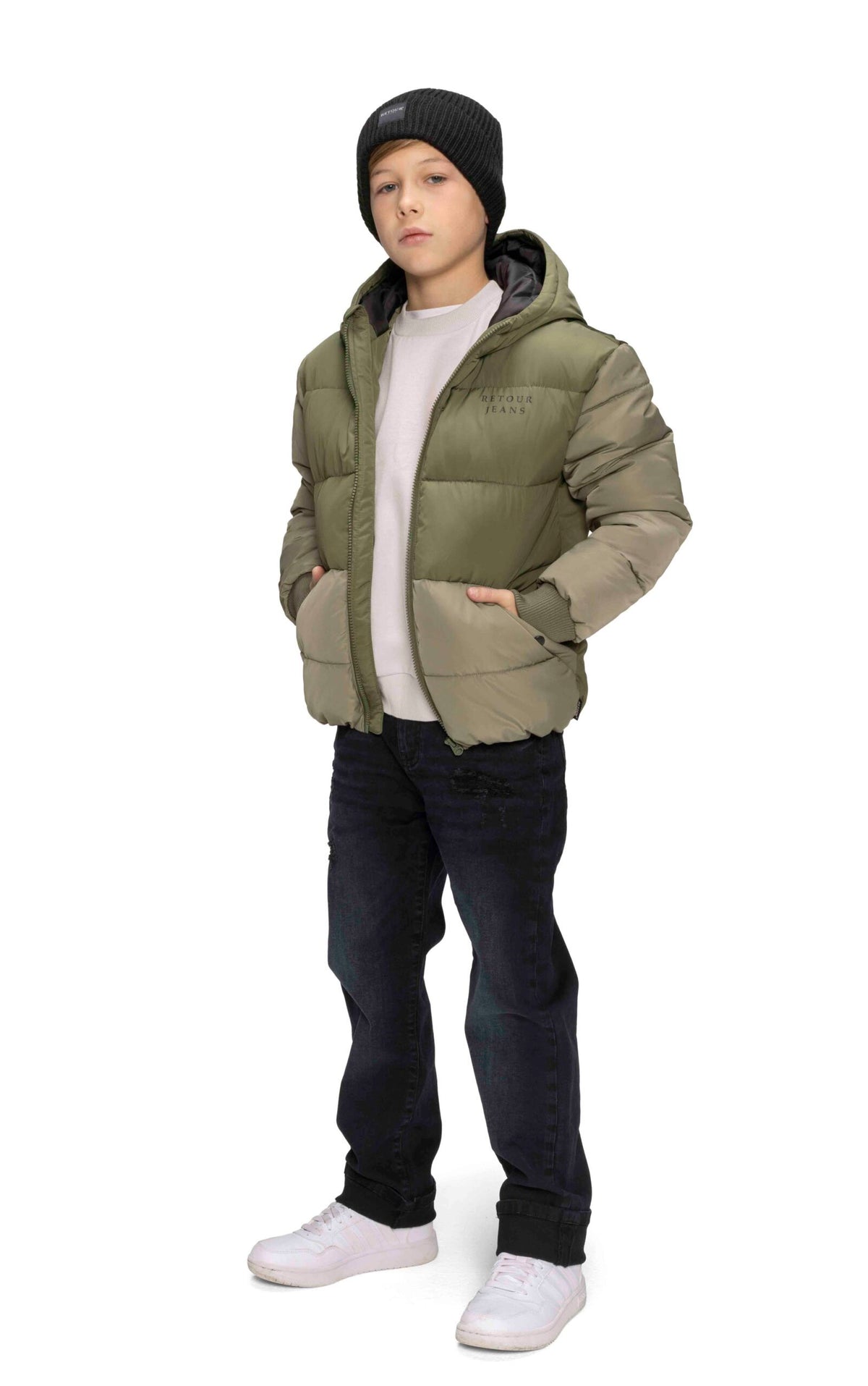 Retour Guy jacket Mid army