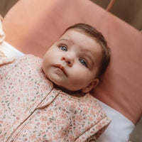 Hoeslaken wieg Pure Pink Blush