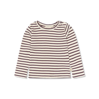 Petit Piao PPSky Longsleeve Huckleberry striped