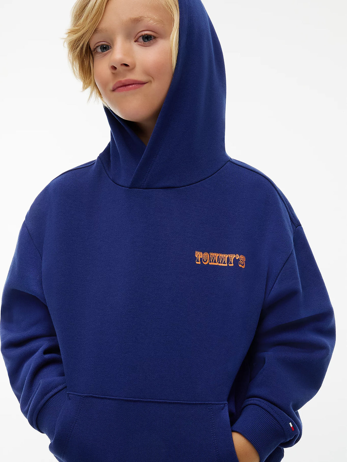 Tommy Hilfiger Graphic hoodie Blue ink