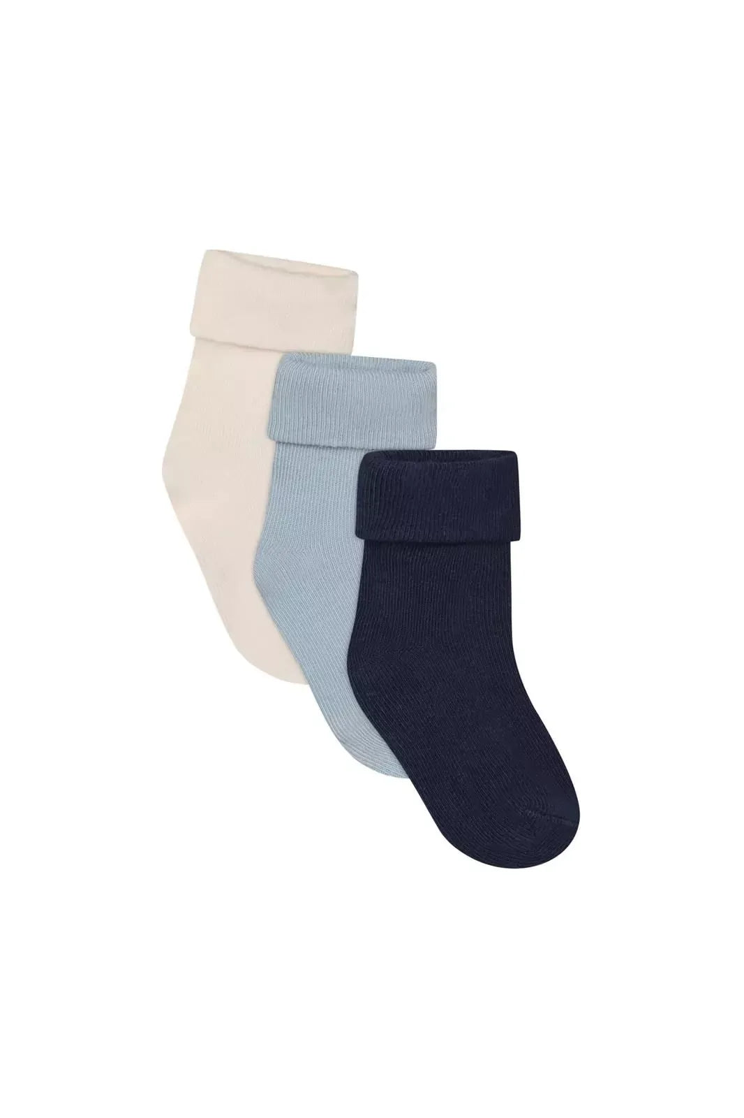 Noppies Unisex Socks 3-pack P554 black iris