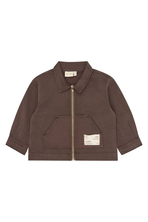 Petit Piao PPGuy Denim Jacket Chestnut