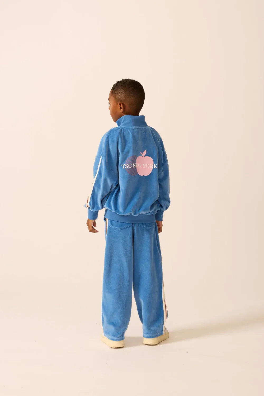Velour Track Jacket