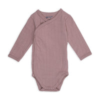 Lodger Romper LS Solid Rose