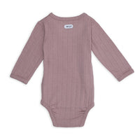 Lodger Romper LS Solid Rose