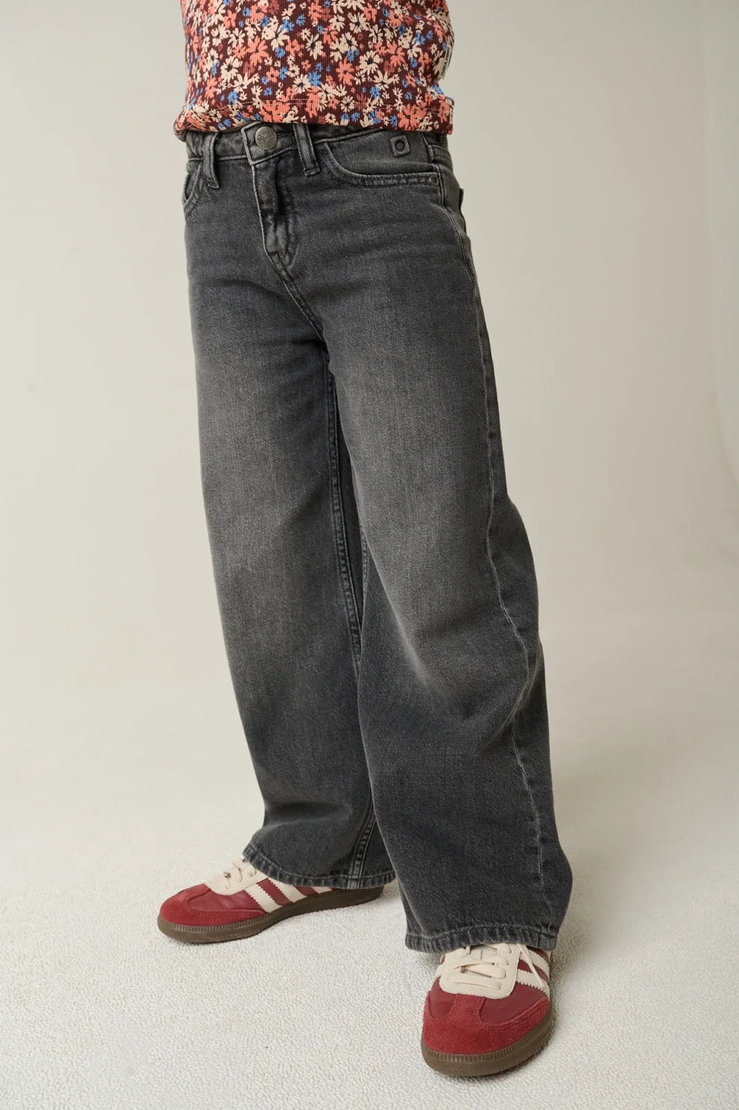 Jara grey wide jeans