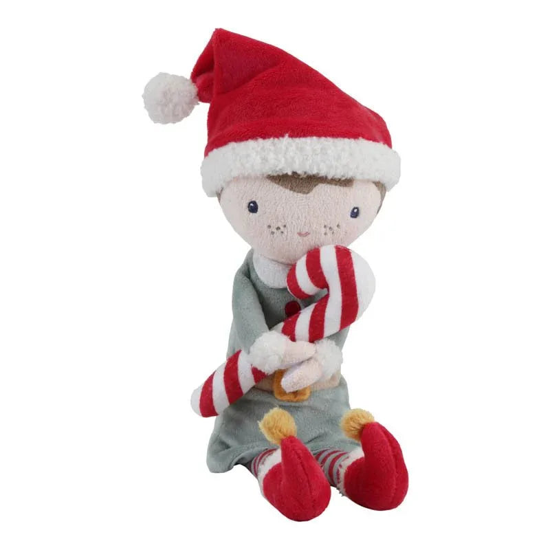 Knuffelpop Kerst Jim 35cm
