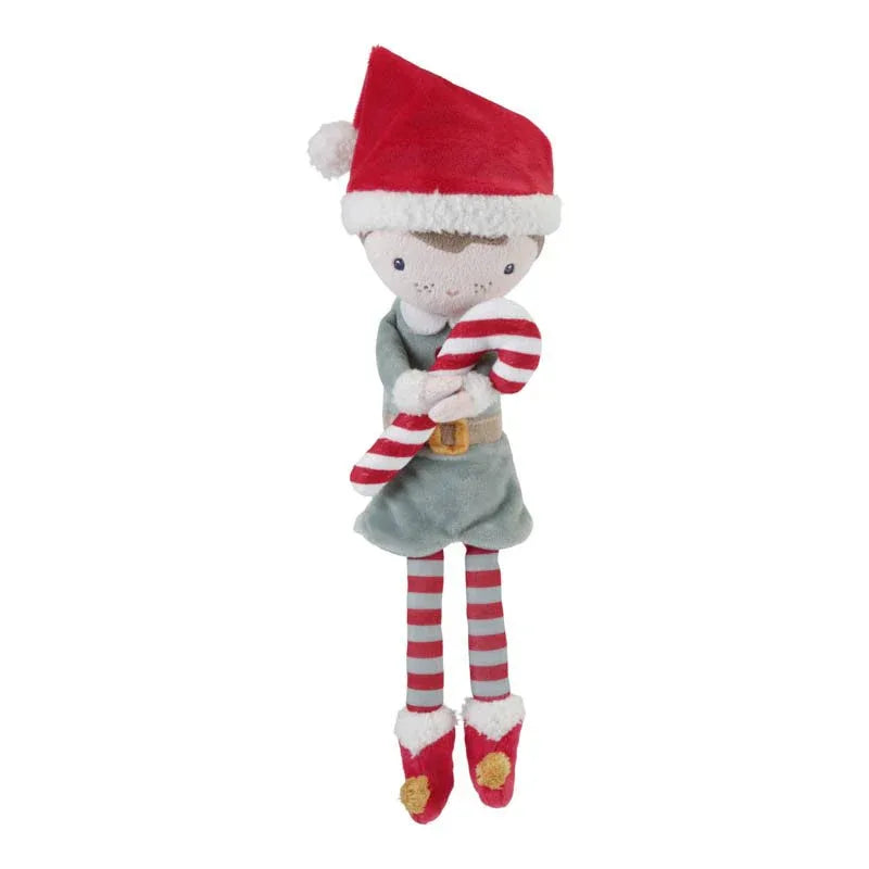 Knuffelpop Kerst Jim 35cm