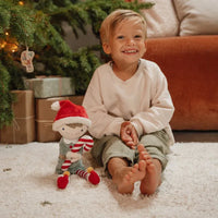 Knuffelpop Kerst Jim 35cm