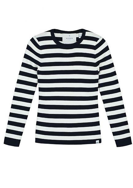 Nik&nik jolie top Blue/offwhite