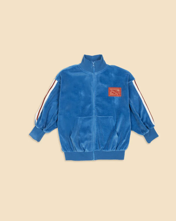 Velour Track Jacket