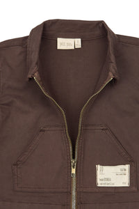 Petit Piao PPGuy Denim Jacket Chestnut