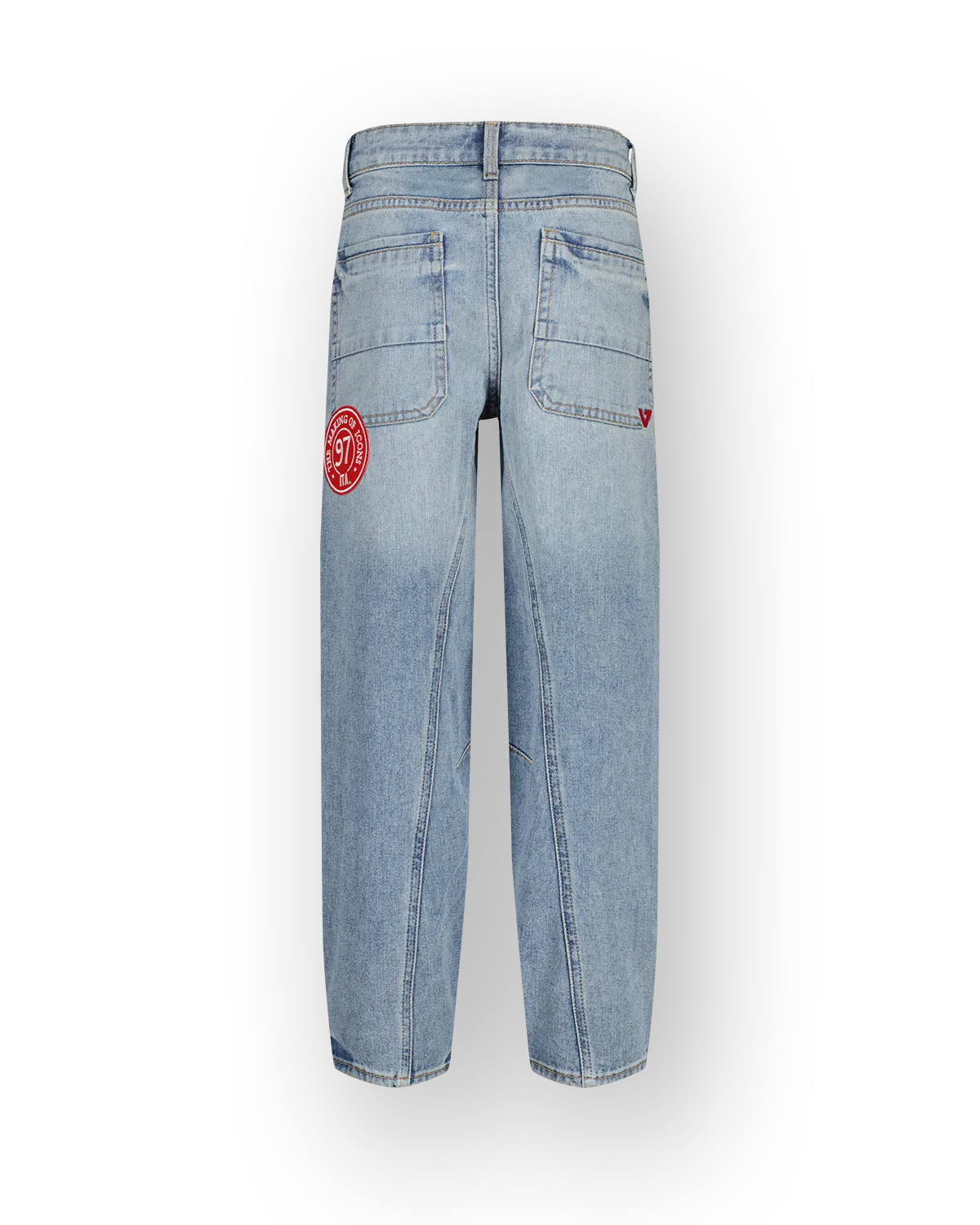 Vingino Kit badge jeans Blue vintage