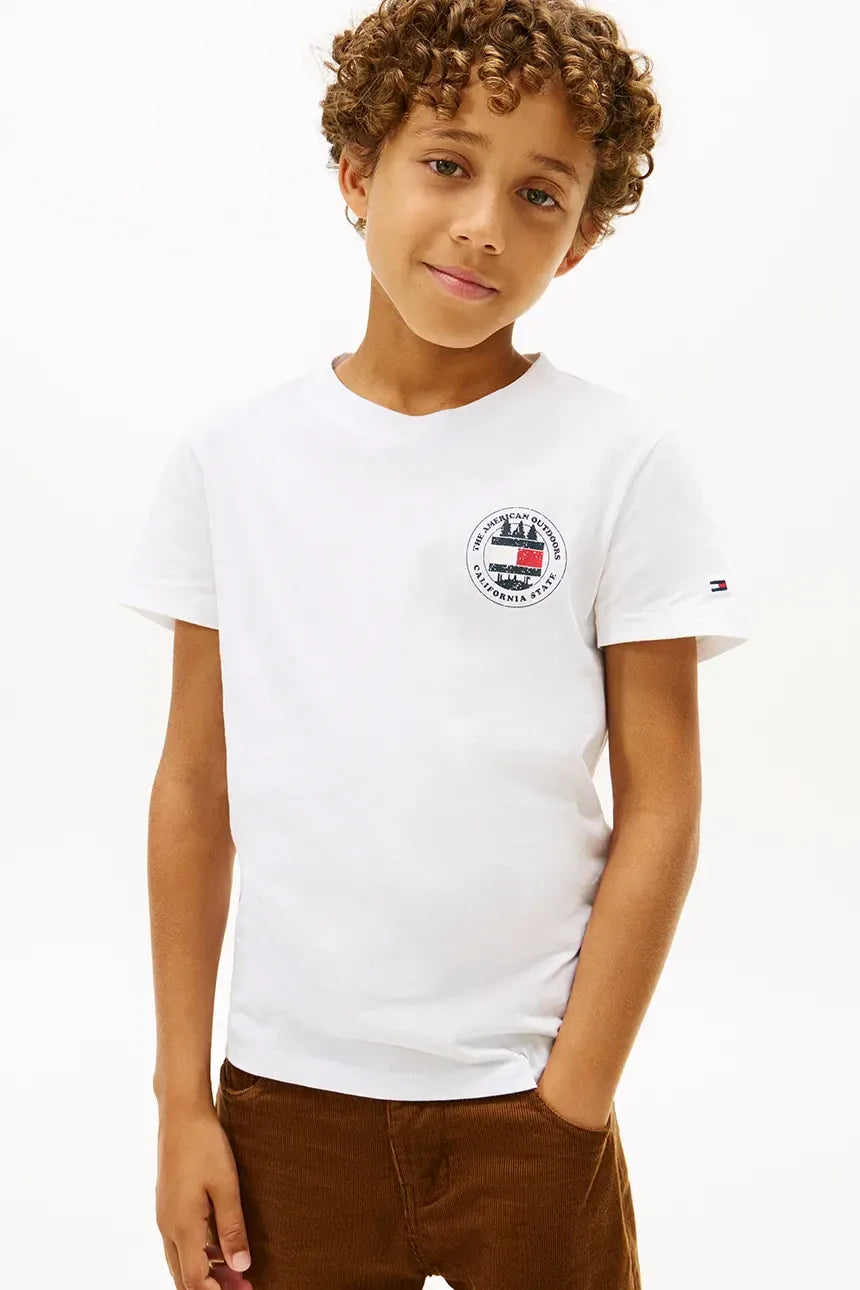 Circle graphic t-shirt