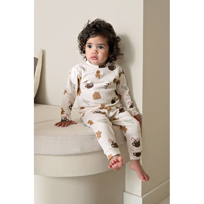 Feetje Cosy Cookie - Premium Sleepwear by Feetje Offwhite melange