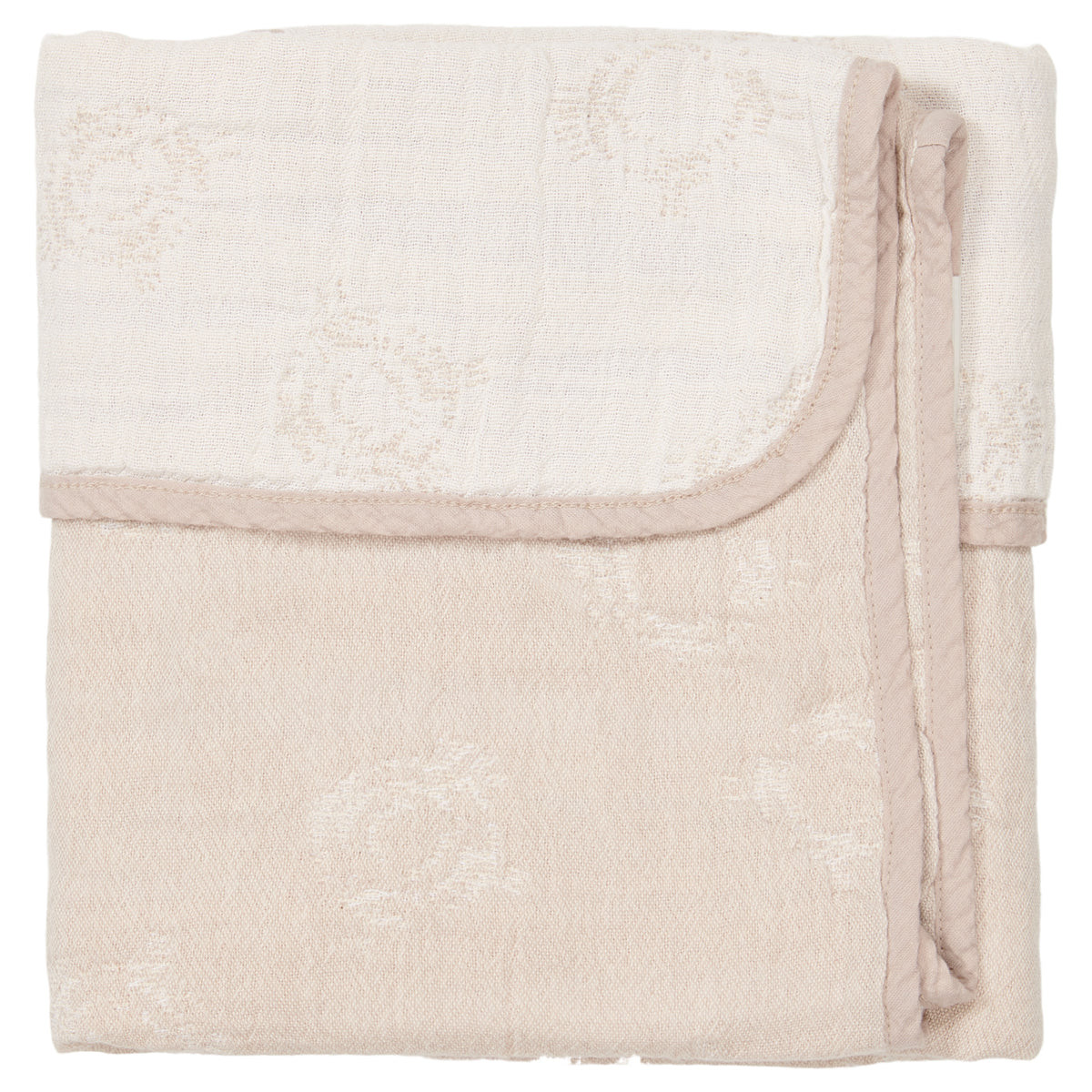 Koeka wiegdeken reversible portobello Soft clay