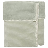 Koeka ledikantdeken teddy vik Shadow green