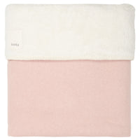 Koeka ledikantdeken vancouver teddy Shadow pink mel/natural