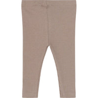 The New Siblings TNSBYanni Rib Leggings Taupe gray tn