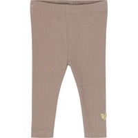 The New Siblings TNSBYanni Rib Leggings Taupe gray tn