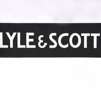 Lyle&scott block logo t-shirt Bright white