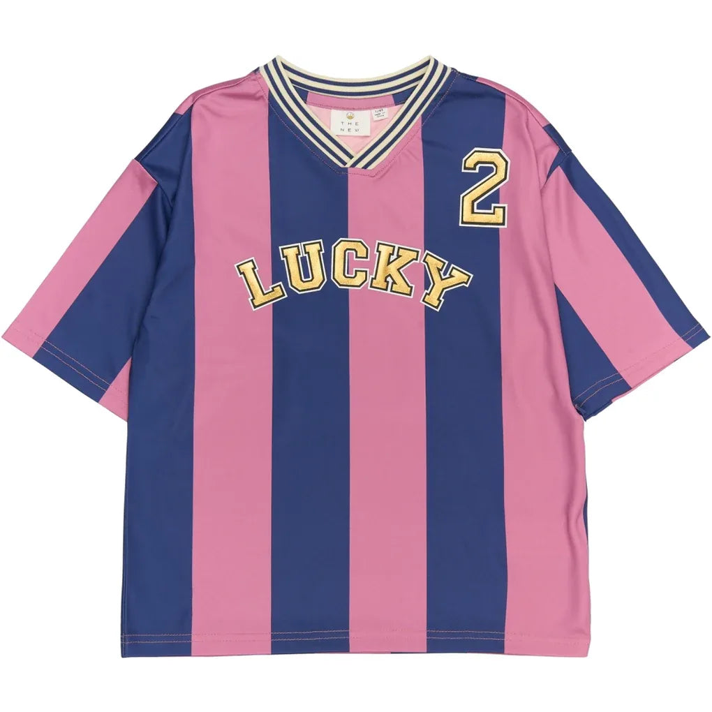 The New TNRiva OS SS Tee Polignac striped
