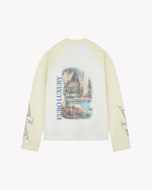 Saint Blanc Euro Luxury Raglan Longsleeve Cream/off white