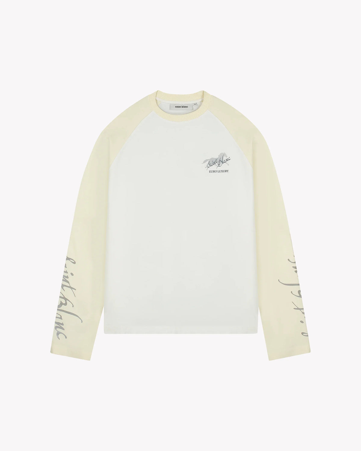 Saint Blanc Euro Luxury Raglan Longsleeve Cream/off white