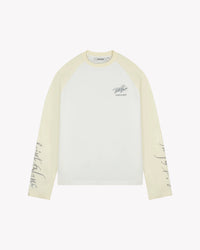Saint Blanc Euro Luxury Raglan Longsleeve Cream/off white