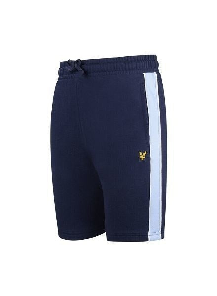 Lyle&scott short met streep Navy blazer