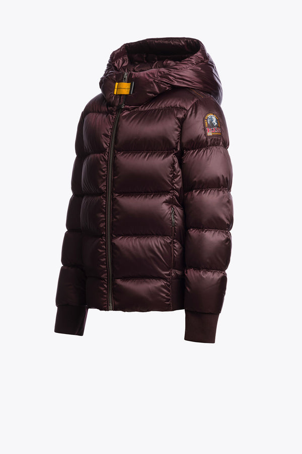 Parajumpers MARIAH Long puffer jacket Bordeaux