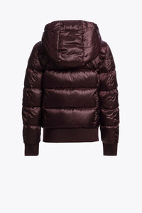 Parajumpers MARIAH Long puffer jacket Bordeaux