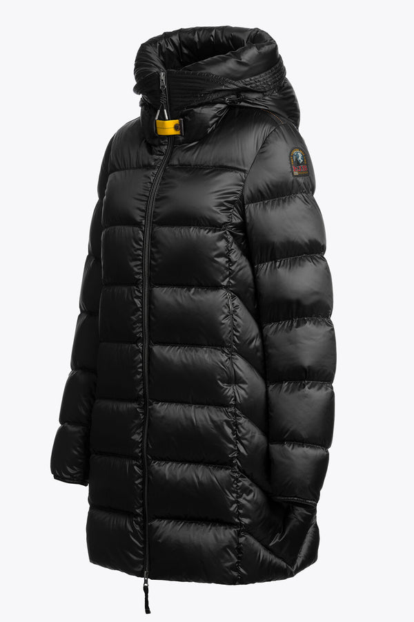 Parajumpers MARION Long puffer jacket Black