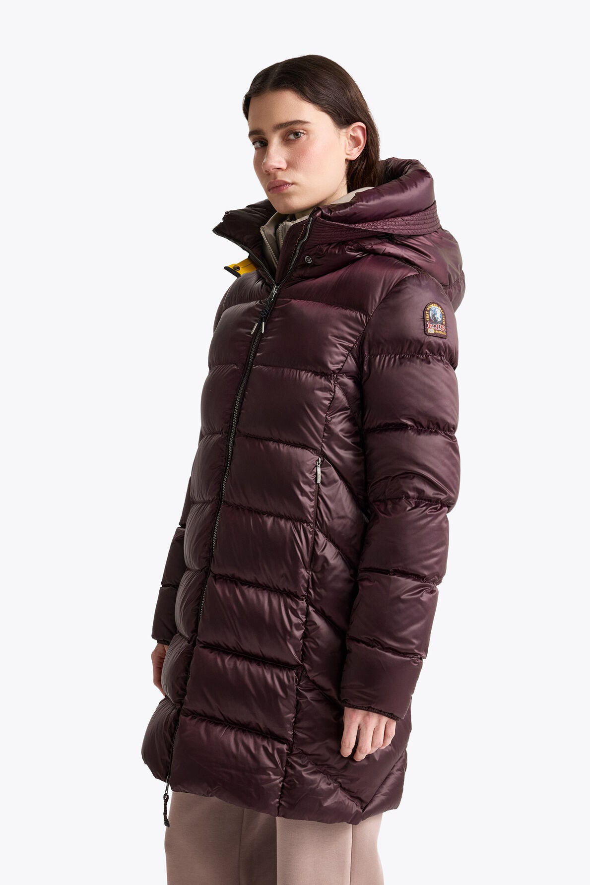 Parajumpers MARION Long puffer jacket Black