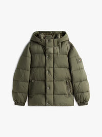 Matt and shine embos jacket