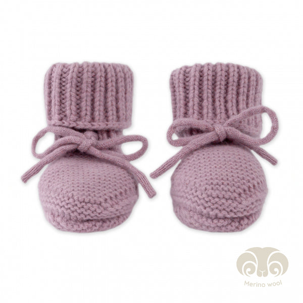 Lodger Slipper Merino Wool Mauve