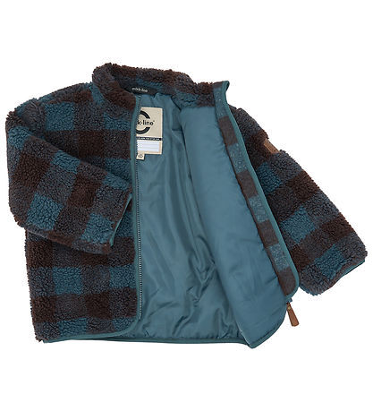 Mikk-line Teddy Fleece Jacket Dark slate