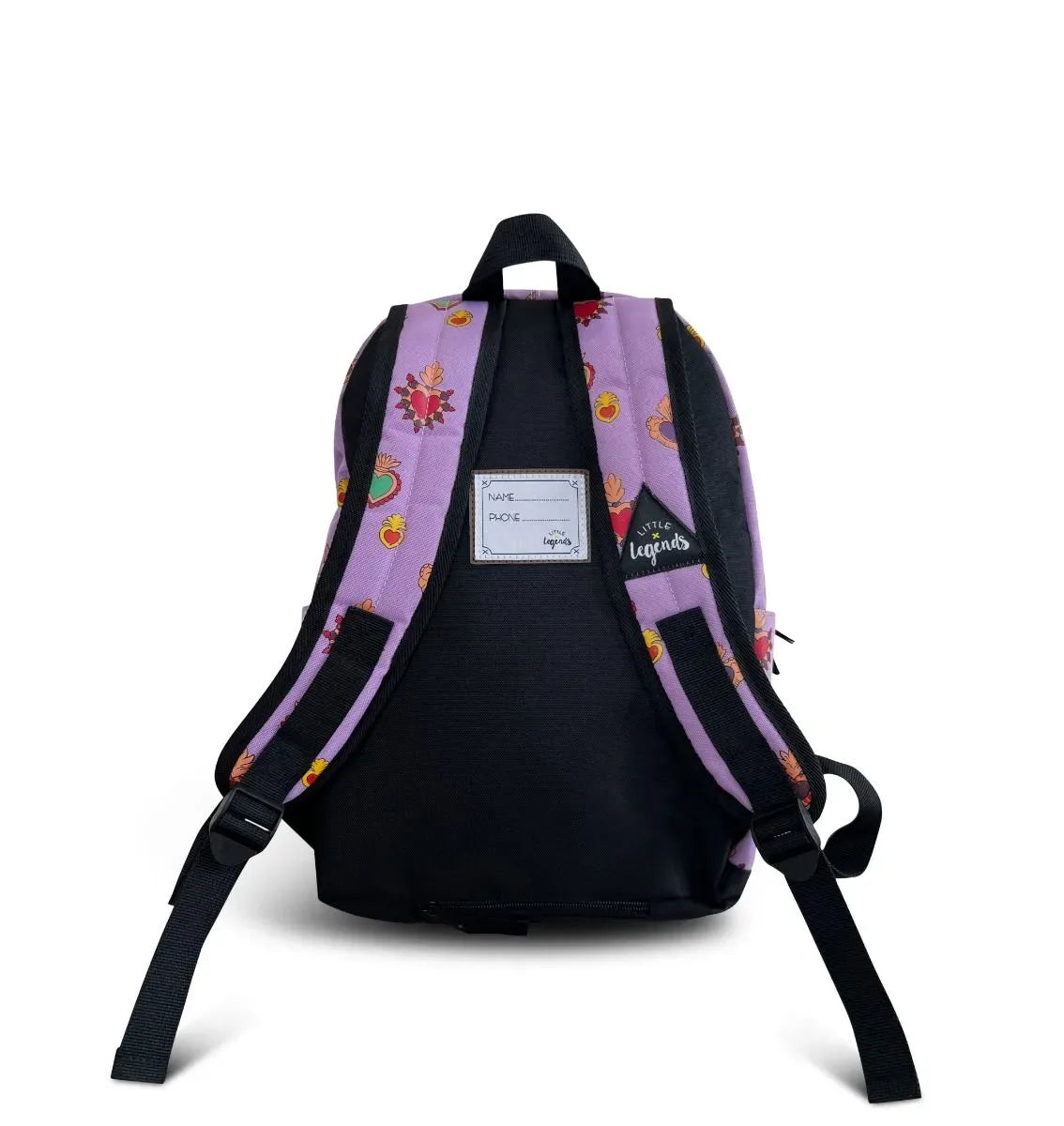 Backpack Milagros Heart Lilac L