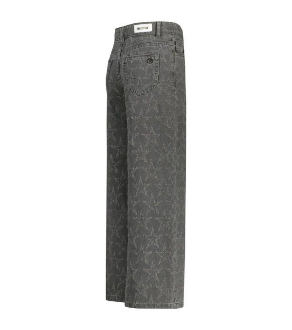 Monaco laser extra wide leg jeans