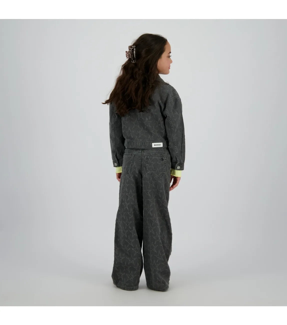 Monaco laser extra wide leg jeans
