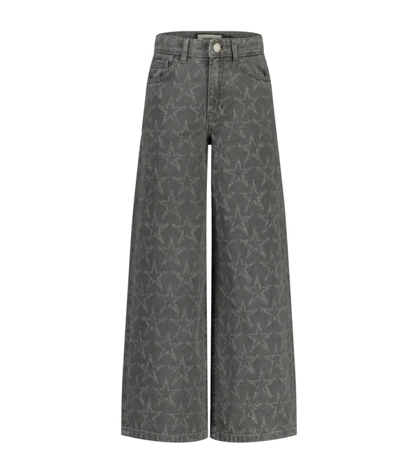 Monaco laser extra wide leg jeans