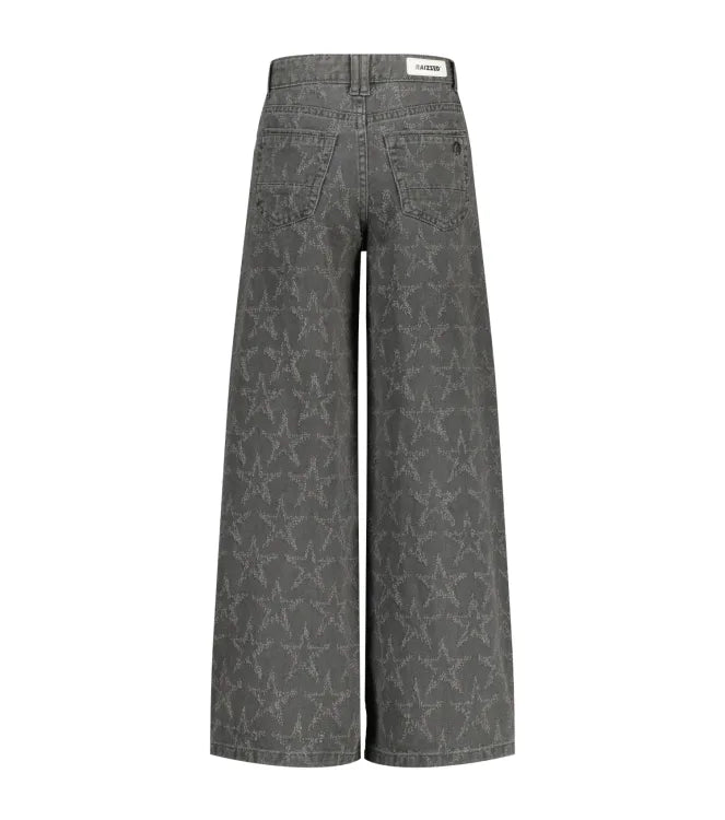 Monaco laser extra wide leg jeans