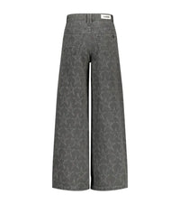 Monaco laser extra wide leg jeans